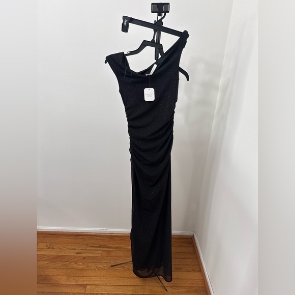 Altar'd State Black Off-Shoulder Maxi Dress - Picture 5 of 6